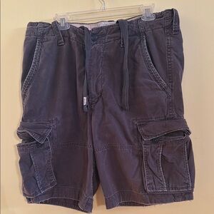Abercrombie Men's Gray Cargo Shorts